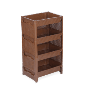 Cane Fence Rack 4 Step – Eagle Brown