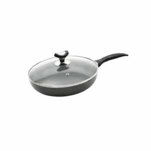 Topper Non-stick Glamour Fry Pan With Lid 22 CM – Gray